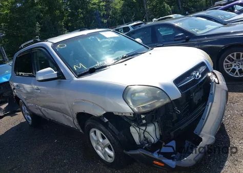 2005 Hyundai Tucson из США, поврежденный, VIN KM8JM72V95U132197